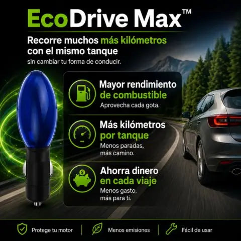 EcoDrive Max™ – Conduce más lejos Gasta menos combustible mejor respuesta del motor